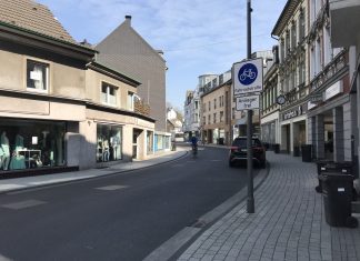 Die Fahrradstraße ist vorrangig dem Radverkehr vorbehalten. Archivfoto: Kreisstadt Mettmann